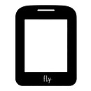 Стекло Fly DS105D+, черный