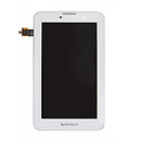 Дисплей (экран) Lenovo A3000 IdeaTab, с сенсорным стеклом, белый
