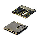 Роз'єм на SIM карту Samsung E300 / I9300 Galaxy S3 / I9500 Galaxy S4 / I9502 Galaxy S4 / I959 Galaxy S4 / N5100 Galaxy Note 8.0 / N5120 Galaxy Note 8.0 / N7102 Galaxy Note 2 / T211 Galaxy Tab 3 / T231 Galaxy Tab 4 7.0