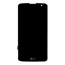 Дисплей (экран) LG X210 K7, с сенсорным стеклом, черный