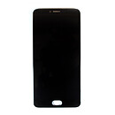 Дисплей (экран) Meizu M681H M3 Note, с сенсорным стеклом, черный