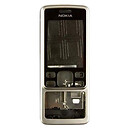 Корпус Nokia 6300, high copy, серебряный