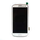 Дисплей (екран) Samsung I9300i Galaxy S3 / I9301 Galaxy S3 Neo, з сенсорним склом, білий