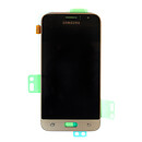 Дисплей (экран) Samsung J120 Galaxy J1, с сенсорным стеклом, золотой