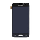 Дисплей (экран) Samsung J120 Galaxy J1, синий, с сенсорным стеклом