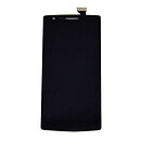 Дисплей (экран) OnePlus One, с сенсорным стеклом, черный