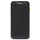 Дисплей (экран) Samsung G935 Galaxy S7 Edge Duos, черный, с сенсорным стеклом