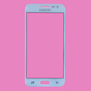 Стекло Samsung J200 Galaxy J2 Duos / J200G Galaxy J2 Duos / J200H Galaxy J2 Duos / J200Y Galaxy J2 Duos, белый