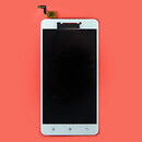 Дисплей (екран) Lenovo A5000, з сенсорним склом, білий