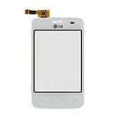 Тачскрин (сенсор) LG E420 Optimus L1 II Dual, белый