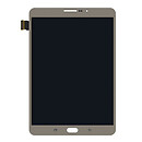 Дисплей (екран) Samsung T715 Galaxy Tab S2 8.0, з сенсорним склом, бронзовий