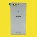Задня кришка Sony D5803 Xperia Z3 Compact / D5833 Xperia Z3 Compact, high copy, білий