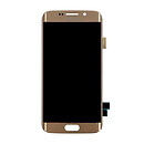 Дисплей (экран) Samsung G928 Galaxy S6 Edge Plus, с сенсорным стеклом, золотой