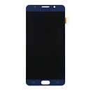 Дисплей (экран) Samsung N920 Galaxy Note 5 / N9200 Galaxy Note 5 Dual Sim, с сенсорным стеклом, синий