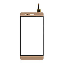 Тачскрин (сенсор) Lenovo A7020 Vibe K5 Note, золотой