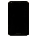 Дисплей (экран) Lenovo A1000 IdeaTab, с сенсорным стеклом, черный