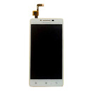 Дисплей (экран) Lenovo A6000 / K3, белый, с сенсорным стеклом