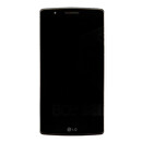 Дисплей (екран) LG H950 G Flex 2 / H955 G Flex 2, з сенсорним склом, чорний