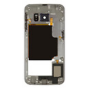 Средняя часть Samsung G925 Galaxy S6 Edge, черный