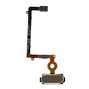 Шлейф Samsung G925 Galaxy S6 Edge / G925F Galaxy S6 Edge, с кнопкой меню, золотой