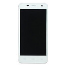 Дисплей (экран) Alcatel 6012 One Touch IDOL MINI / 6012X One Touch Idol Mini, белый, с сенсорным стеклом