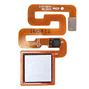 Шлейф Xiaomi Redmi 3S / Redmi 4x, с сканером отпечатка пальца, серый