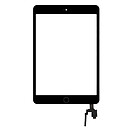 Тачскрин (сенсор) Apple iPad Mini 3 Retina, с микросхемой, черный
