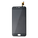Дисплей (экран) Meizu M2, черный, с сенсорным стеклом