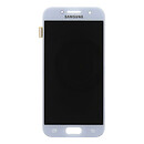 Дисплей (экран) Samsung A320 Galaxy A3 Duos, серый, с сенсорным стеклом