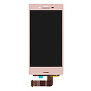 Дисплей (экран) Sony F5321 Xperia X Compact, с сенсорным стеклом, розовый