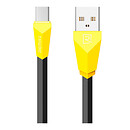 USB кабель Remax Aliens RC-30m, original, черный, microUSB, 1.0 м.
