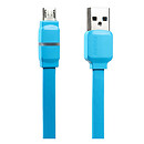USB кабель Remax Breathe RC-29m, original, синий, microUSB, 1.0 м.