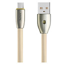 USB кабель Remax Knight RC-043m, original, золотой, microUSB, 1.0 м.