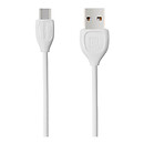 USB кабель Remax Lesu RC-050a, original, белый, Type-C, 1.0 м.