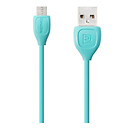 USB кабель Remax Lesu RC-050m, original, синий, microUSB, 1.0 м.