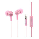 Навушники Remax RM-501, з мікрофоном, рожевий