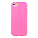 Чохол (накладка) Apple iPhone 5 / iPhone 5S / iPhone SE, рожевий, Original Silicon Case