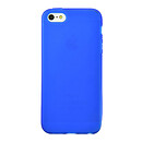 Чехол (накладка) Apple iPhone 5 / iPhone 5S / iPhone SE, синий, Original Silicon Case