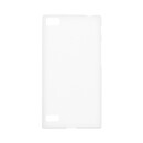 Чехол (накладка) Blackberry Z3, белый, Original Silicon Case