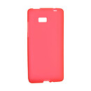 Чехол (накладка) HTC Desire 400 / T528w One SU, красный, Original Silicon Case