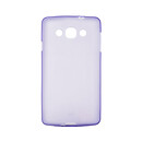Чехол (накладка) LG D325 Optimus L70 Dual, фиолетовый, Original Silicon Case