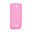 Чехол (накладка) Nokia Asha 501 Dual Sim, розовый, Original Silicon Case