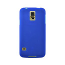 Чехол (накладка) Samsung A320 Galaxy A3 Duos, синий, Original Silicon Case