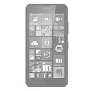 Задняя крышка Nokia Lumia 640 Dual SIM, high copy, белый