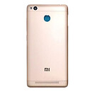 Задняя крышка Xiaomi Redmi 3 Pro / Redmi 3S, high copy, золотой