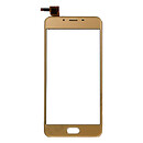Тачскрин (сенсор) Meizu U10, золотой