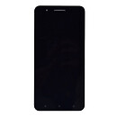 Дисплей (экран) HTC One X10, с сенсорным стеклом, черный