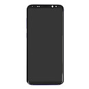 Дисплей (экран) Samsung G955 Galaxy S8 Plus, с сенсорным стеклом, серый