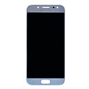 Дисплей (экран) Samsung J530 Galaxy J5, с сенсорным стеклом, синий