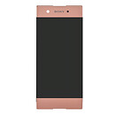 Дисплей (экран) Sony G3112 Xperia XA1 Dual / G3116 Xperia XA1 / G3121 Xperia XA1 / G3123 Xperia XA1 / G3125 Xperia XA1, original (PRC), с сенсорным стеклом, без рамки, розовый